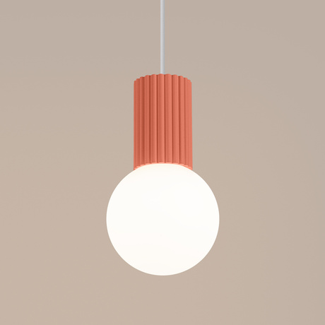 Pendant lamp HALO 1 peach