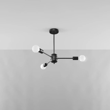 Chandelier LANGO 3 black