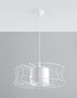 Pendant lamp SALERNO white