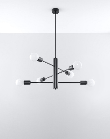 Chandelier DUOMO 6 + 6x LED Bulb E27 3000K Warm 7.5W 620lm