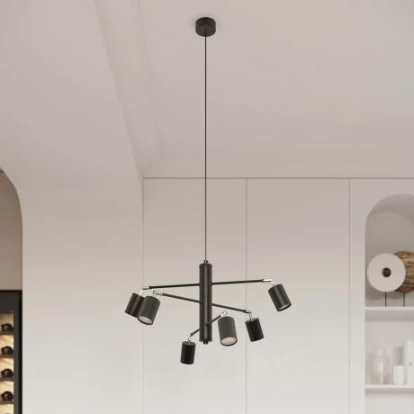 Chandelier LEMMI 6 black