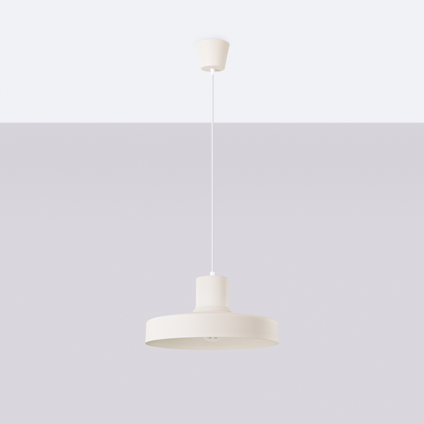 Pendant lamp BILO beżowa