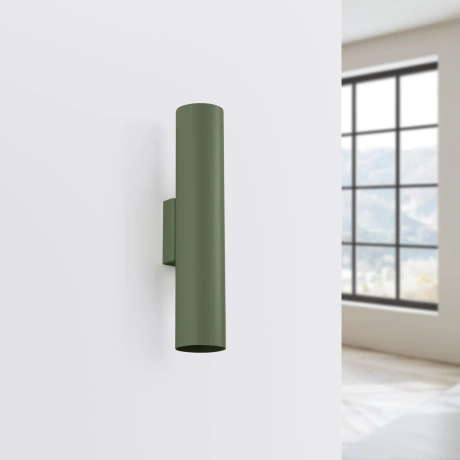 Wall lamp LAGOS 2 olive green