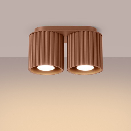 Ceiling lamp AURA 2 mocha GU10