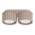 Ceiling lamp AURA 2 taupe Gx53
