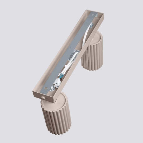 Wall lamp KARBON taupe