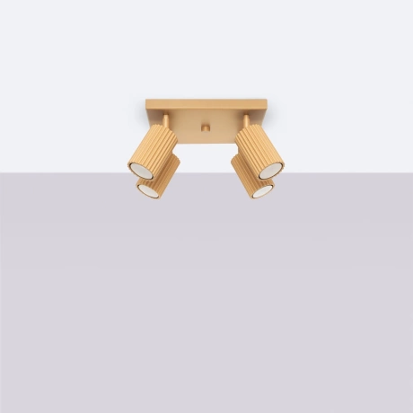 Ceiling lamp KARBON 4 gold
