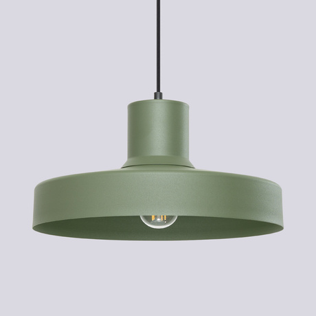 Pendant lamp BILO olive green