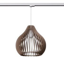Pendant lamp APRILLA wood E27 3000K 7,5W 620lm #W