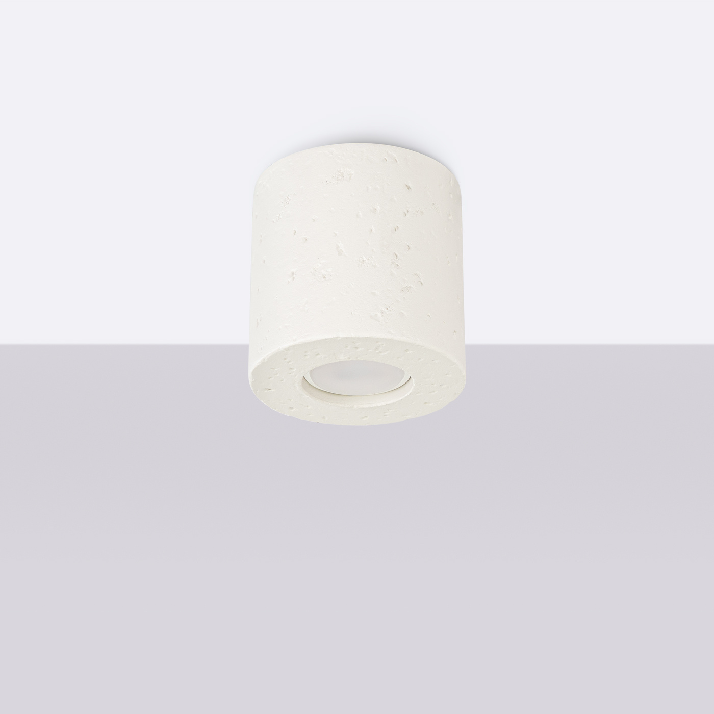 Ceiling lamp ORBIS concrete beige