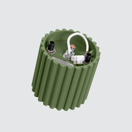 Ceiling lamp AURA 1 olive green GU10