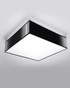 Ceiling light fixture HORUS 35 BLACK + 2x LED Bulb E27 4000K Cool White 7.5W 650lm
