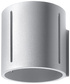 Wall lamp INEZ gray + 1x LED Bulb G9 4000K Cool White 4.5W 530lm
