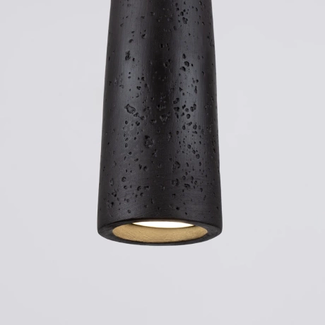 Pendant lamp ELECTRA black concrete