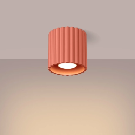 Ceiling lamp AURA 1 peach GU10