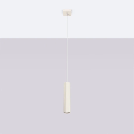 Pendant lamp KARBON 1 beige