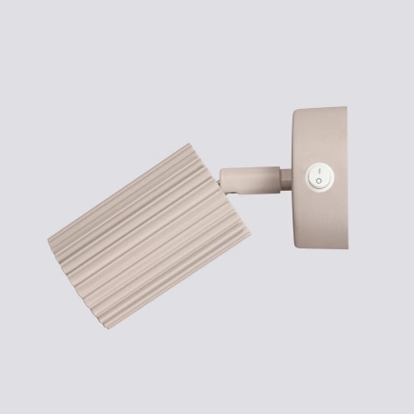 Wall lamp KARBON 30 taupe