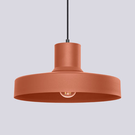 Pendant lamp BILO red ochre