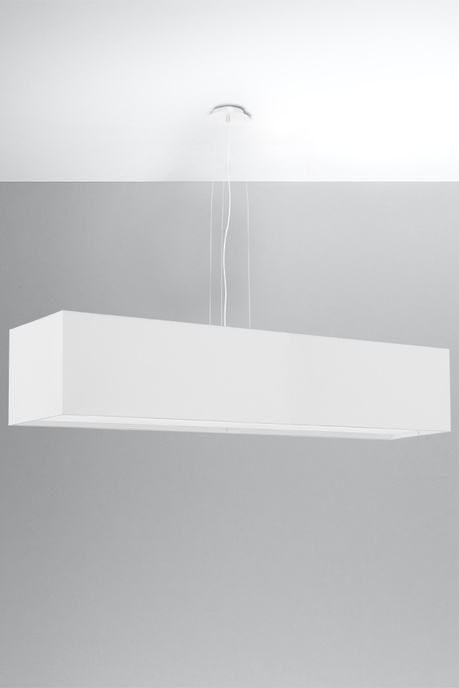 Chandelier SANTA 120 white + 5x LED Bulb E27 3000K Warm 7.5W 620lm