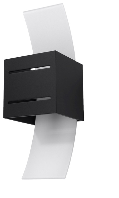 Wall lamp LORETO black + 1x LED Bulb G9 3000K Warm 4,5W 510lm