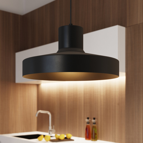 Pendant lamp BILO black