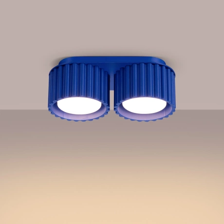 Ceiling lamp AURA 2 ultramarine Gx53