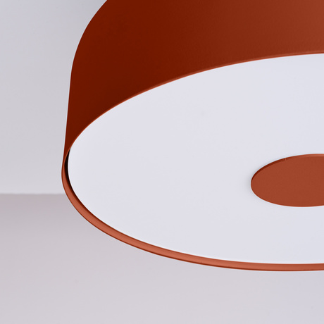 Ceiling lamp OMIQ red ochre