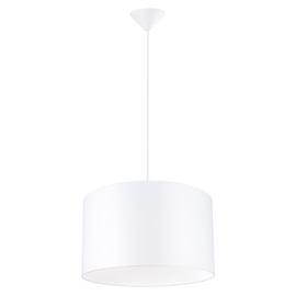 Ceiling pendant light NOVA 40 white + 1x LED Bulb E27 3000K Warm 7.5W 620lm