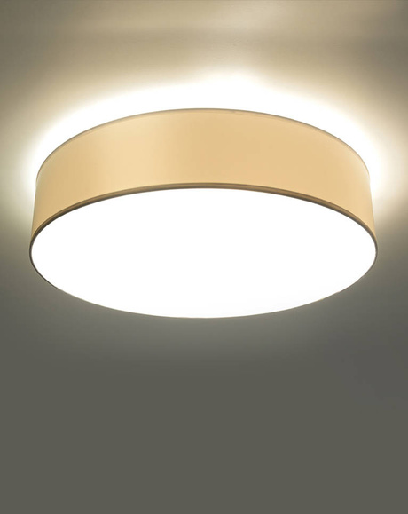 Ceiling lamp ARENA 25 GREY + 1x LED Bulb E27 4000K Cool White 7.5W 650lm