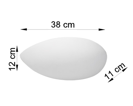 LAURENTE ceramic wall lamp