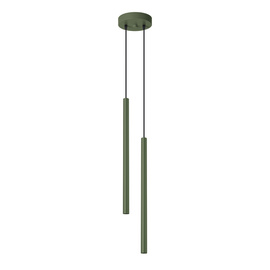 Pendant lamp PASTELO 2 olive green