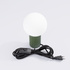 Table lamp HALO olive green