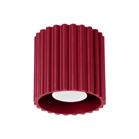 Ceiling lamp AURA 1 burgundy GU10