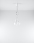 Ceiling light DIEGO 3 white + 3x LED Bulb E27 4000K Cool White 7.5W 650lm