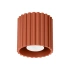 Ceiling lamp AURA 1 red ochra GU10