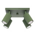 Ceiling lamp KARBON 4 olive green