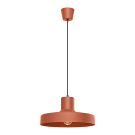 Pendant lamp BILO red ochre