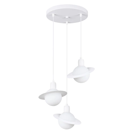 Pendant lamp HYPERION 1 white