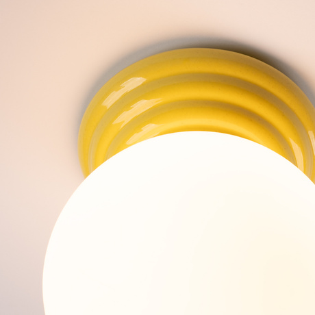 Ceiling lamp ZORI yellow IP44