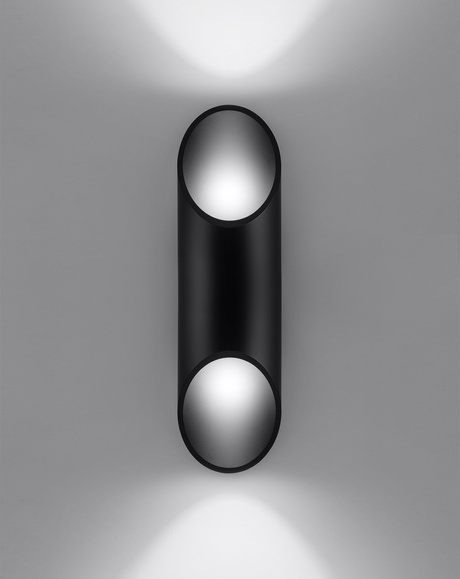 Wall lamp PENNE 30 black + 1x LED Bulb G9 4000K Cool White 4.5W 530lm