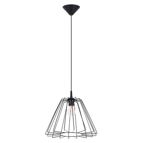 Pendant lamp TRAPO black