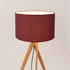 Floor lamp NATT burgundy