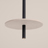 Pendant lamp FELTRO 1 black/beige