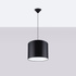Pendant lamp NOVA 30 black + 1x LED Bulb E27 3000K Warm 7.5W 620lm