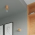 Ceiling lamp SALGADO natural wood