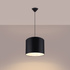 Pendant lamp NOVA 30 black + 1x LED Bulb E27 3000K Warm 7.5W 620lm