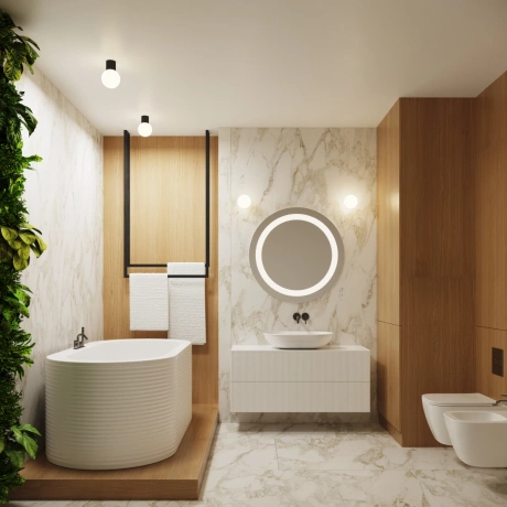 Wall lamp HALO black IP44