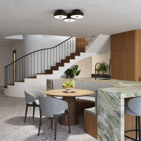 Ceiling lamp OMIQ black