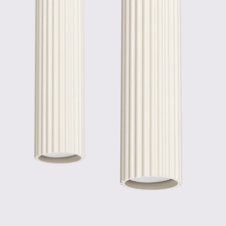 Pendant lamp KARBON 2 beige