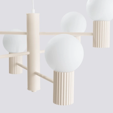 Chandelier HALO 6 beige